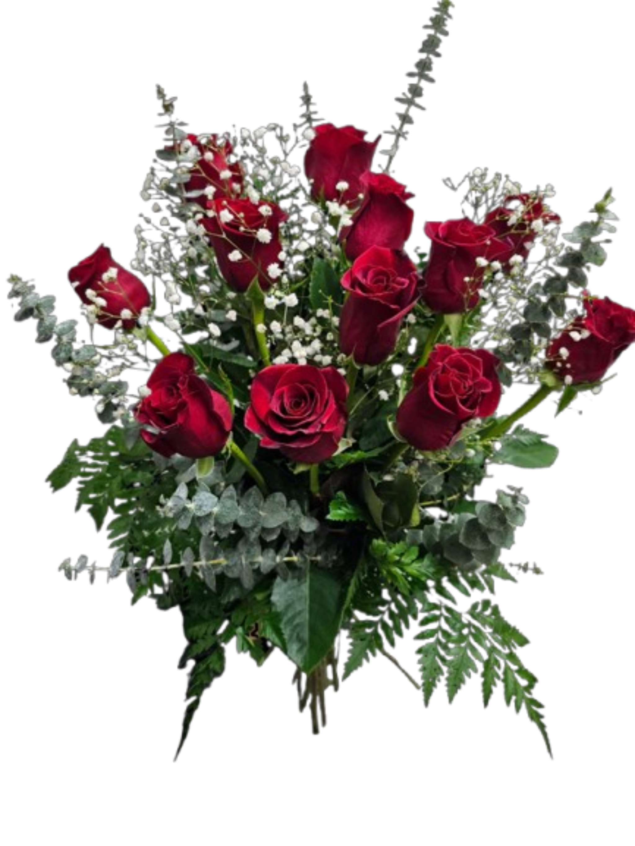 Amour Infini – 12 Roses Rouges Éternelles 