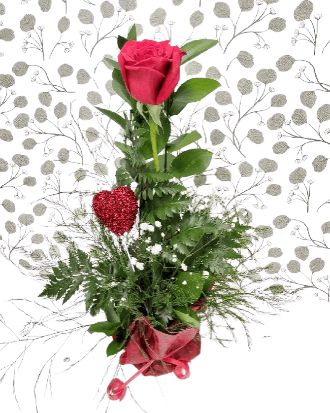 Bouquet Amour Pur – Pureté Éternelle pour la Saint-Valentin
