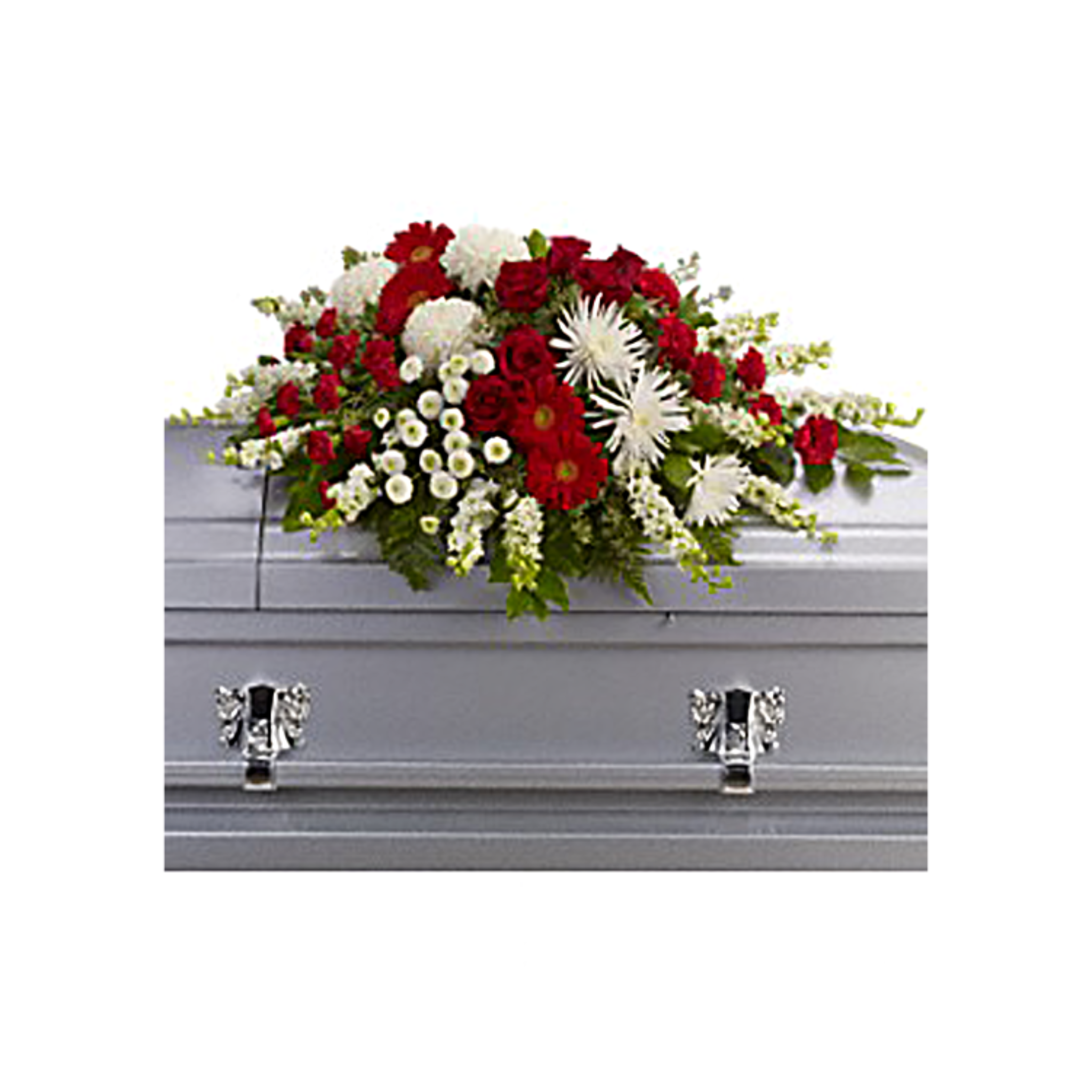 Coussin de Cercueil Force et Sagesse – Un Hommage Floral Inspirant – Référence T242-3A