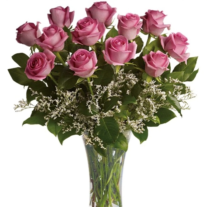 Douzaines de Roses Roses – Élégance et Séduction – Référence T4-1A